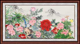 牡丹装饰画 