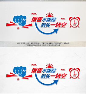 销售办公室文化墙