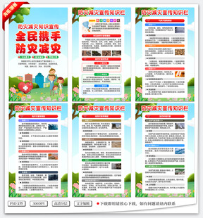 防灾减灾挂图