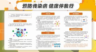 学校预防传染病宣传栏