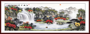 客厅山水装饰画