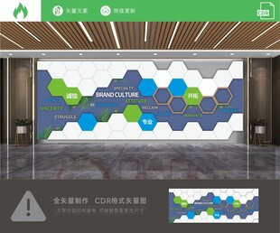 创意企业文化墙