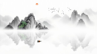 新中式背景