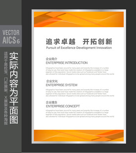 企业简介展板