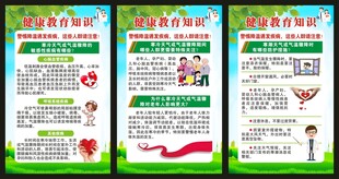 健康教育展板
