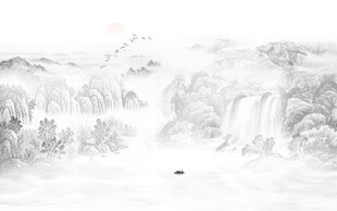 意境水墨画