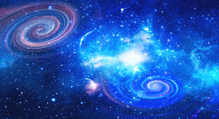 蓝色星空软膜天花吊顶