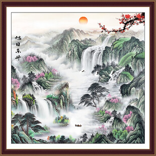 江山如画国画山水