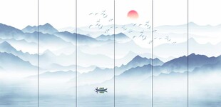 意境山水画