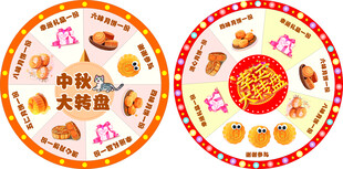 中秋抽奖转盘