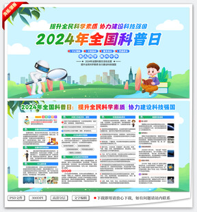 科普日宣传栏