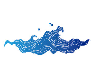 一片浪花
