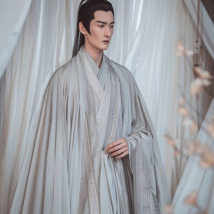 古装束发男子