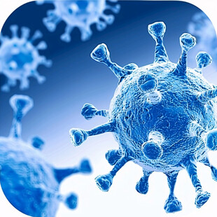 病毒微生物素材