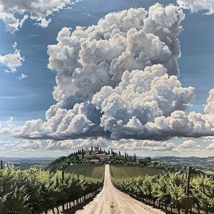 意大利风景装饰画