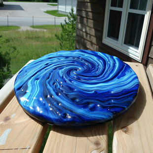 流体画丙烯画