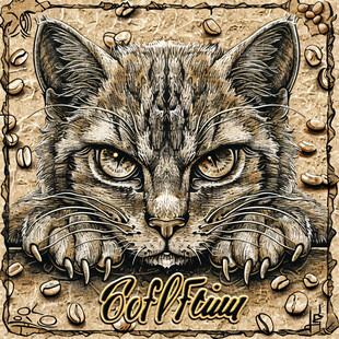 猫头装饰画