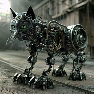 机械猫形象
