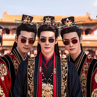 皇家出行出游巡游行宫