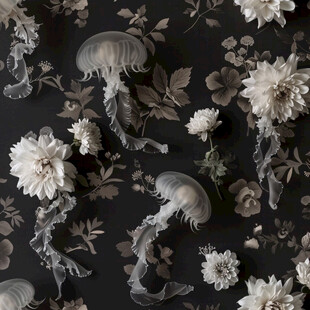 立体手绘金属花卉