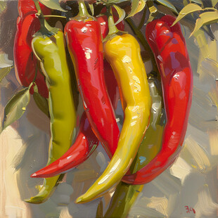 超写实辣椒
