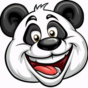 微笑熊猫