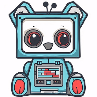 机器人原创卡通