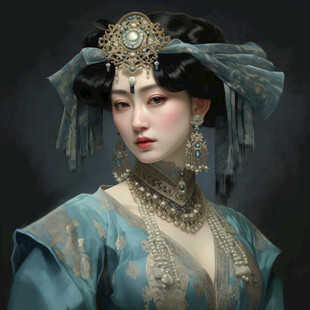 国风女性头像