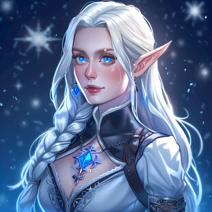 冰雪精灵 梦幻之美