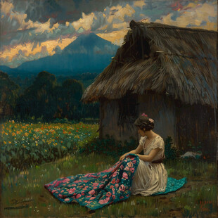 山间小屋 静谧时光