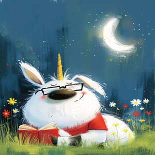 月光下 独角兽读书