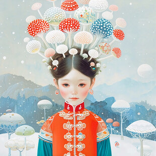宫廷系列人物插画