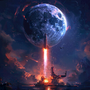 火箭发射倒计时