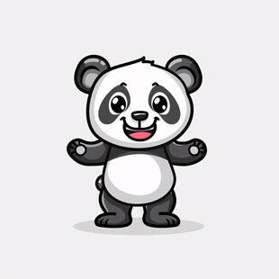 熊猫吉祥物设计