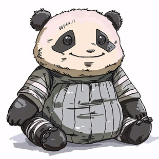 拟人大熊猫