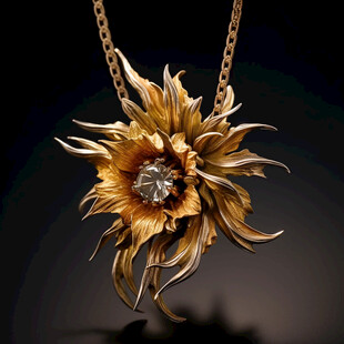向日葵项链