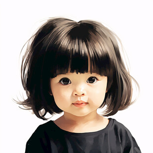 原创小朋友头像