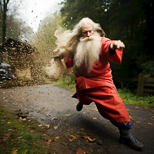 圣诞老人驾到