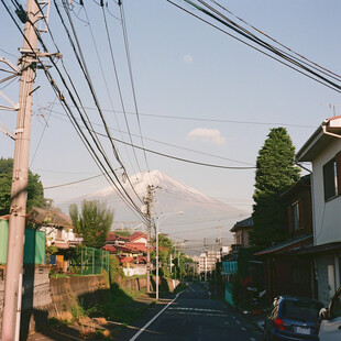 富士山下的小镇