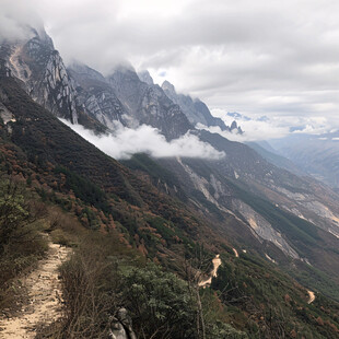 神女峰景区秋天