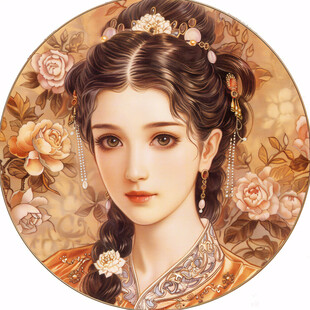 宫廷系列人物插画