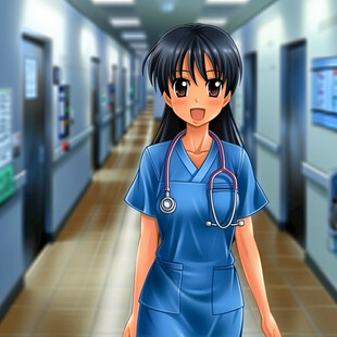 动画女护士