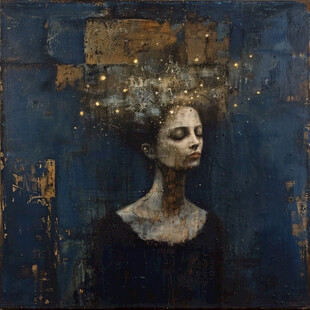 星空系列油画展