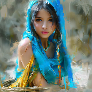 cg绘画作品