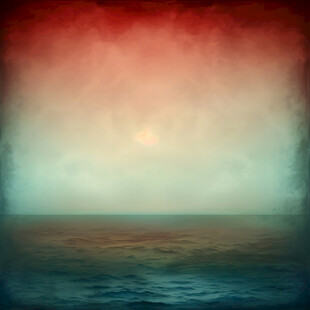 海洋海洋日出装饰画