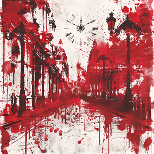 血色城市 时间静止