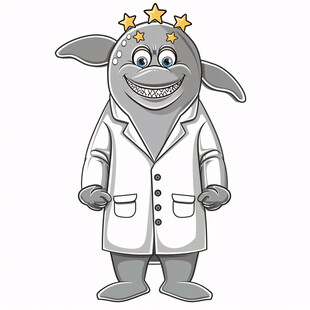 鲨鱼科学家 有点凶