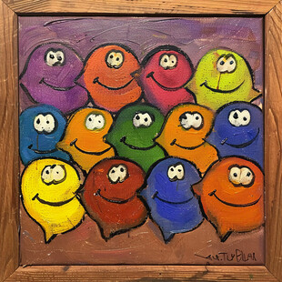 多彩笑脸 温暖你的心