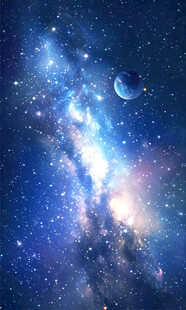 唯美宇宙星空背景墙