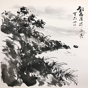 水墨山水 云淡风轻